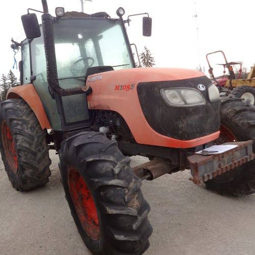 Used Kubota M105 Tractor parts.