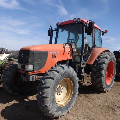 Used Kubota M125 Tractor parts.
