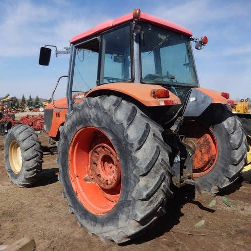 Used Kubota M125 Tractor parts.