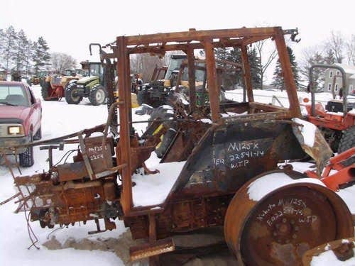 2008 Used Kubota M125X Tractor parts.