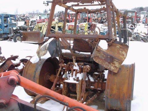 2008 Used Kubota M125X Tractor parts.
