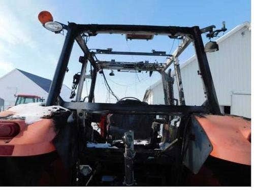 2006 Used Kubota M125x Tractor parts.