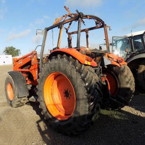 Used Kubota M125X Tractor parts.