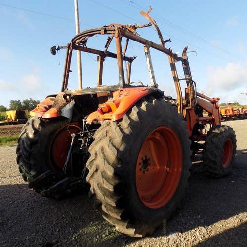 Used Kubota M125X Tractor parts.