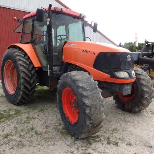 Used Kubota M126 Tractor parts.