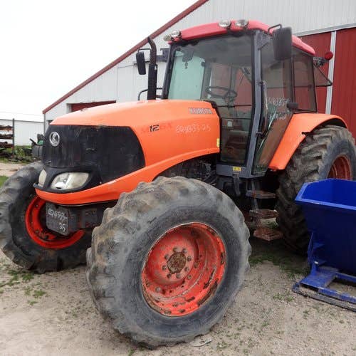 Used Kubota M126 Tractor parts.