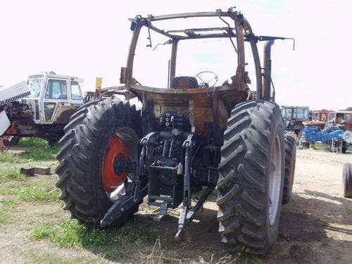 2013 Used Kubota M126gx Tractor parts.