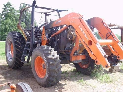 2013 Used Kubota M126gx Tractor parts.