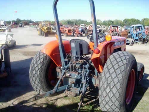Used Kubota M4030 Tractor parts.