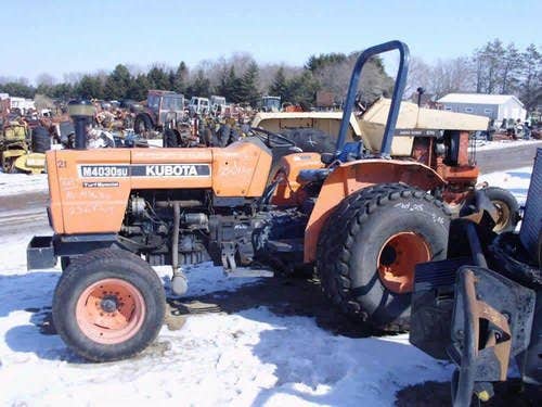 Used Kubota m4030 Tractor parts.