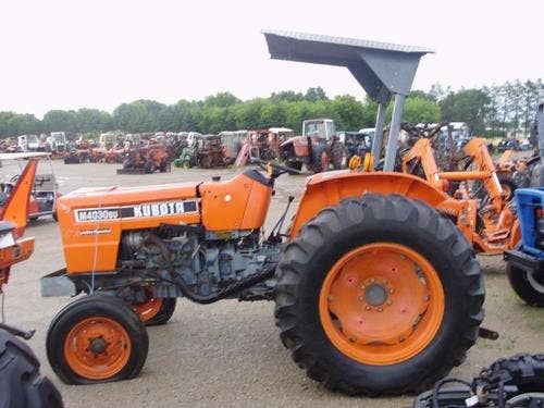 Used Kubota M4030 Tractor parts.
