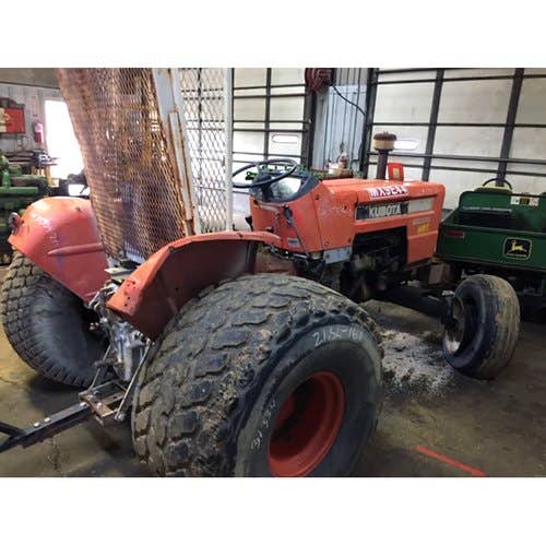 Used Kubota M4030 Tractor parts.