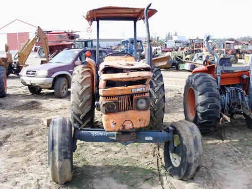 Used Kubota M4050 Tractor parts.