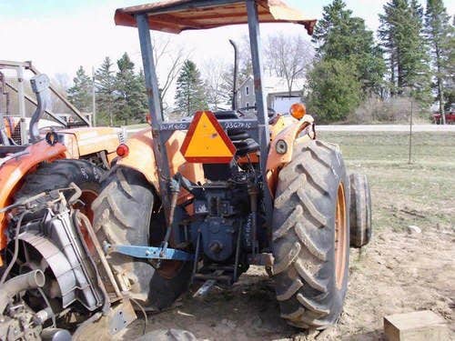 Used Kubota M4050 Tractor parts.