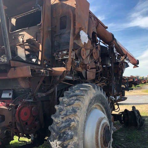 Used Kubota M4050 Tractor parts.