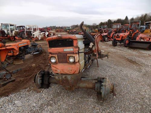 Used Kubota M4500 Tractor parts.