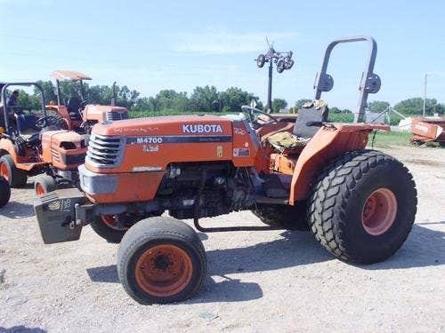 Used Kubota M4700 Tractor parts.