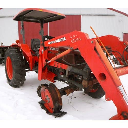 Used Kubota M4800 Tractor parts.