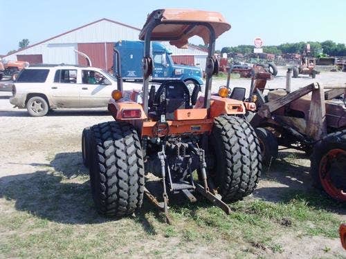 Used Kubota m4900 Tractor parts.