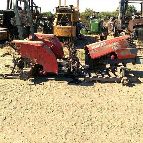 Used Kubota M4900 Tractor parts.
