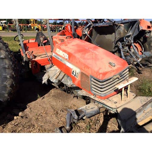 Used Kubota M4900 Tractor parts.
