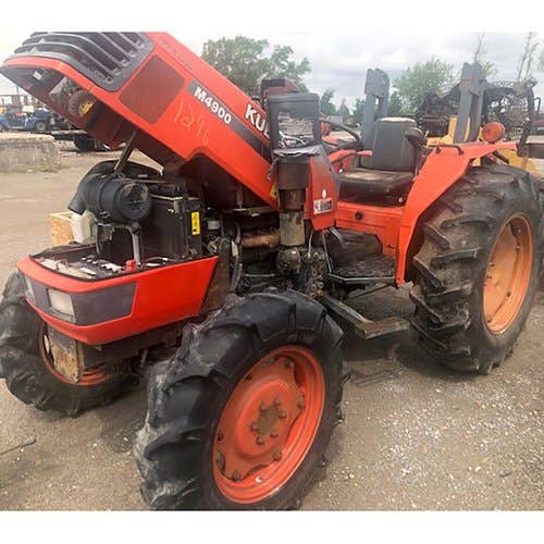 Used Kubota M4900 Tractor parts.