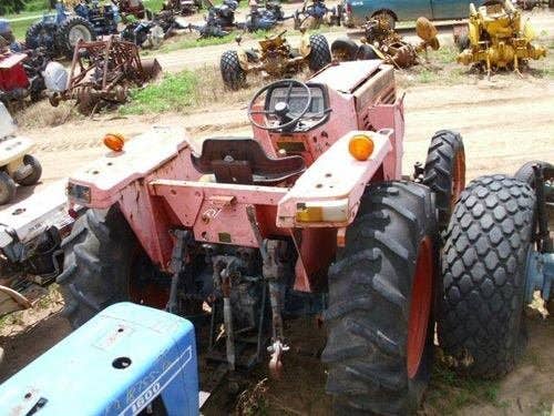 Used Kubota m4950 Tractor parts.