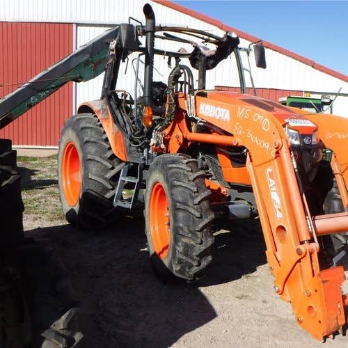 Used Kubota M5-091 Tractor parts.
