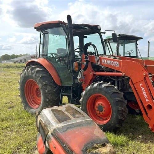 Used Kubota M5-091 Tractor parts.