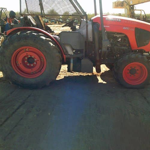 Used Kubota M5-111 Tractor parts.