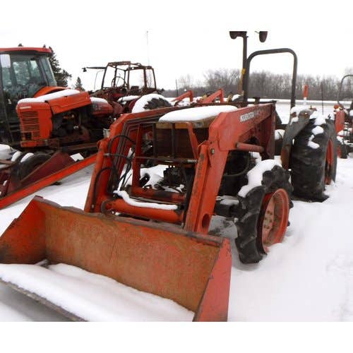 Used Kubota M5400 Tractor parts.