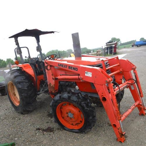 Used Kubota M5700 Tractor parts.