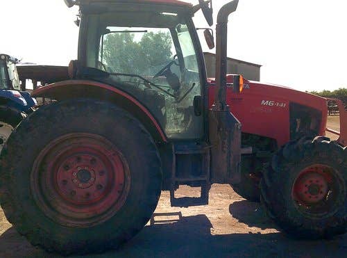 Used Kubota M6-141 Tractor parts.