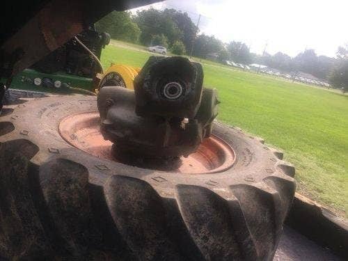 Used Kubota M6040 Tractor parts.