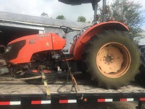 Used Kubota M6040 Tractor parts.