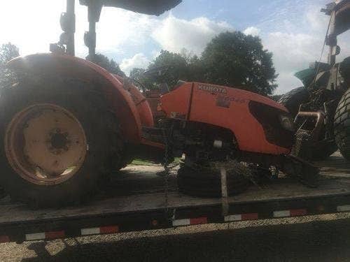 Used Kubota M6040 Tractor parts.
