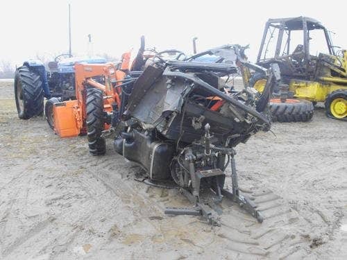 2014 Used Kubota M6060 Tractor parts.