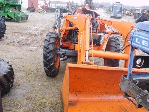 2014 Used Kubota M6060 Tractor parts.