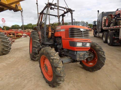 Used Kubota M6800 Tractor parts.