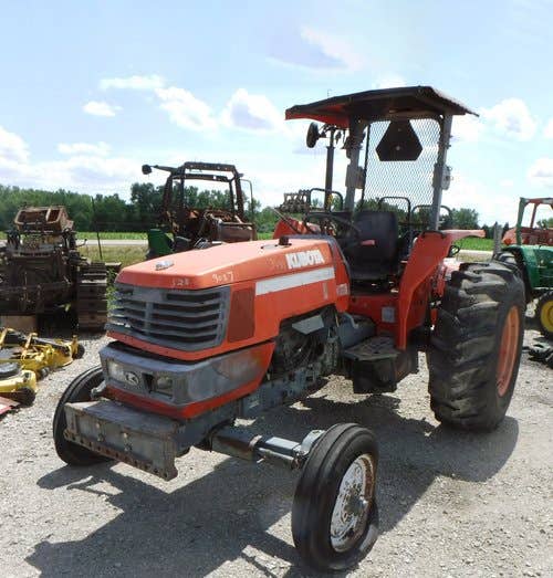 Used Kubota M6800 Tractor parts.