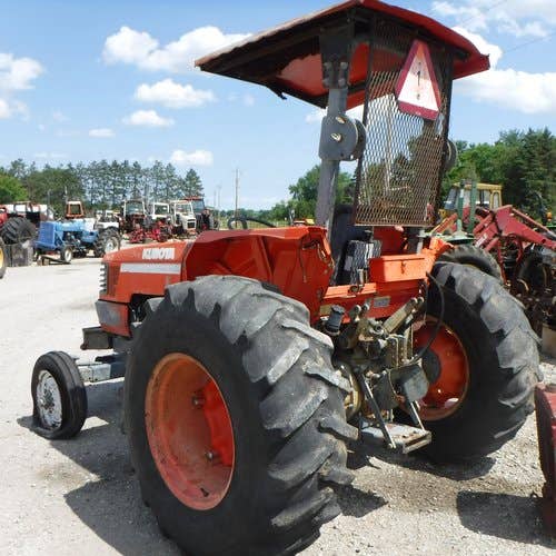 Used Kubota M6800 Tractor parts.