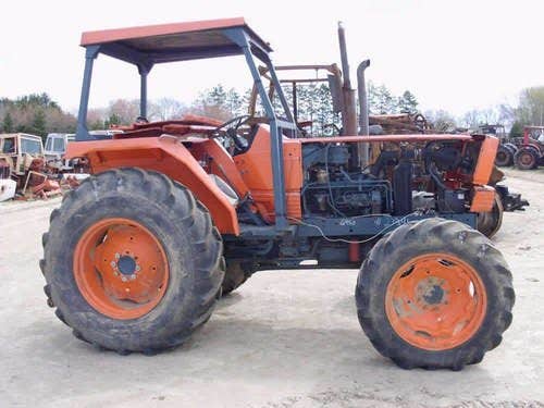 Used Kubota M6950 Tractor parts.