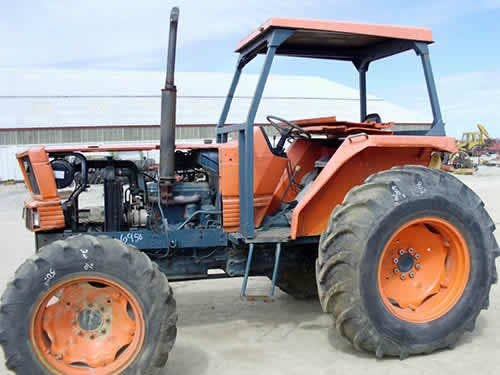 Used Kubota M6950 Tractor parts.