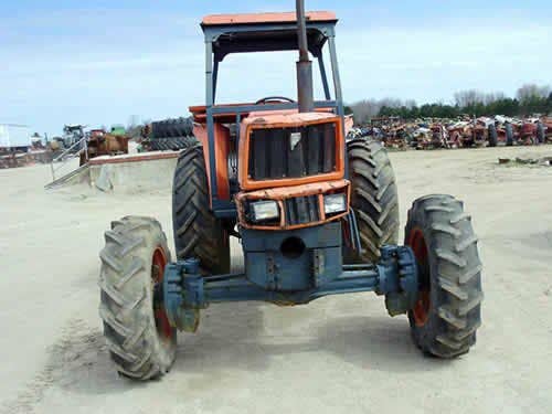 Used Kubota M6950 Tractor parts.