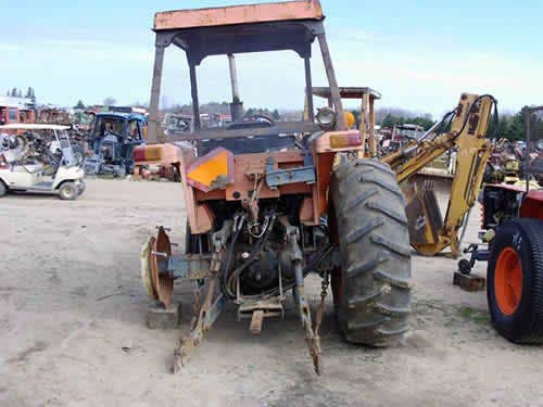 Used Kubota M6950 Tractor parts.