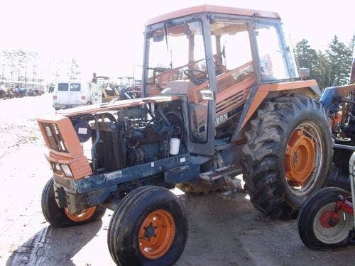 Used Kubota M6950 Tractor parts.