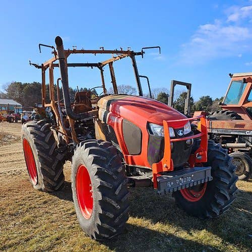 2018 Used Kubota M6S-111 Tractor parts.