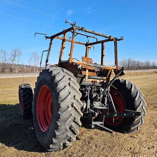 2018 Used Kubota M6S-111 Tractor parts.