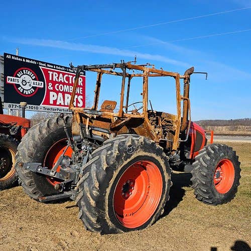 2018 Used Kubota M6S-111 Tractor parts.