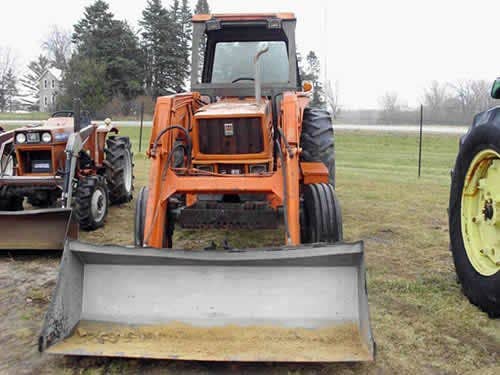 Used Kubota M7950 Tractor parts.